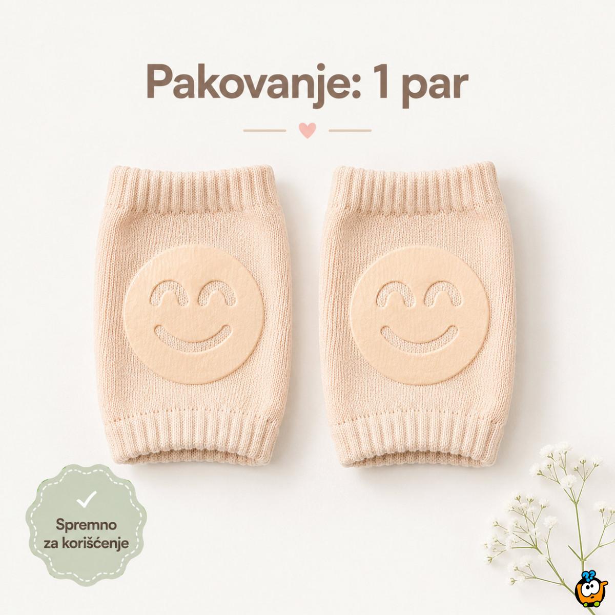 Mekani neklizajući štitnici za kolena za bebe – za puzanje i prohodavanje