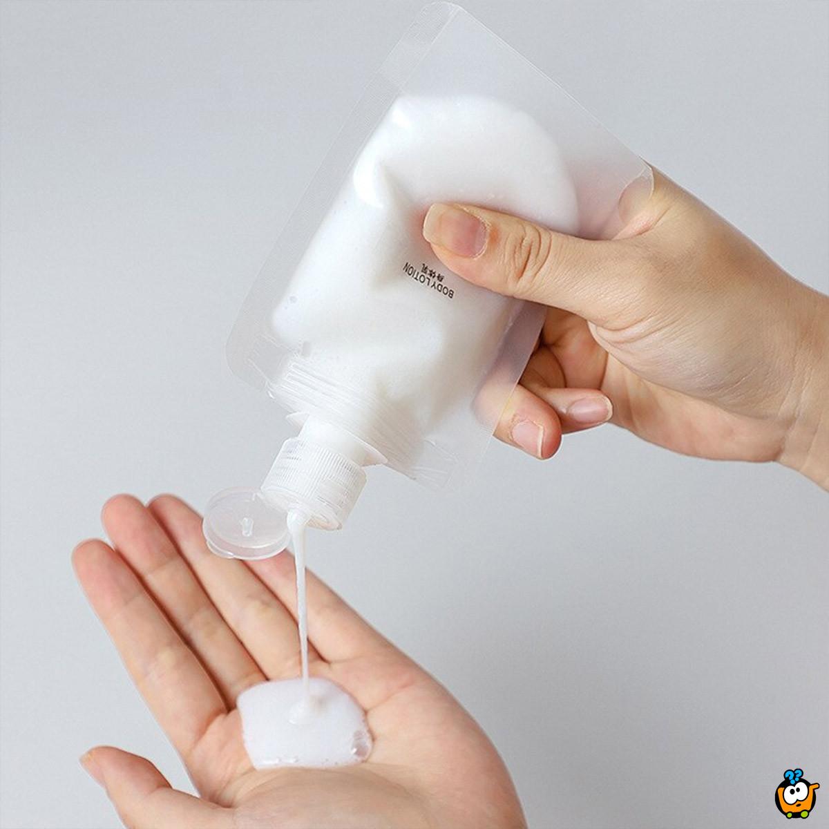 Prenosivi dispenzer za kreme, sampone ili tečnu hranu od 50 ML