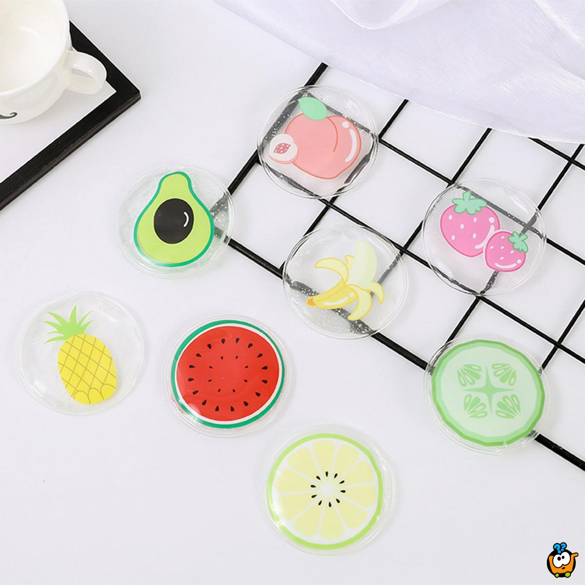 Fruit jelly -  Maska za hlađenje očiju sa dezenom voćkica