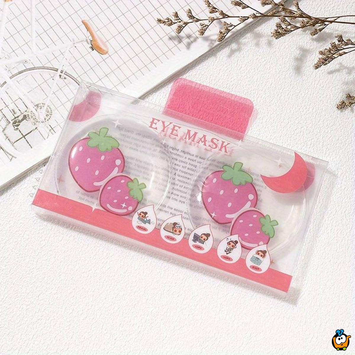 Fruit jelly -  Maska za hlađenje očiju sa dezenom voćkica