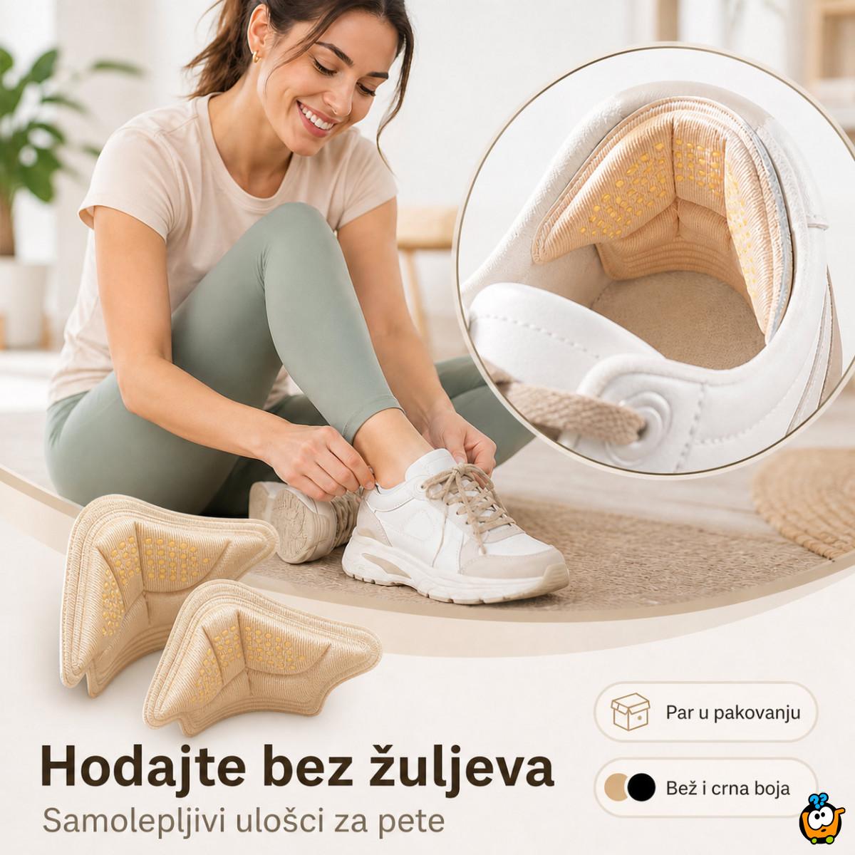 Samolepljivi jastučići za pete – protiv žuljanja, klizanja i trenja