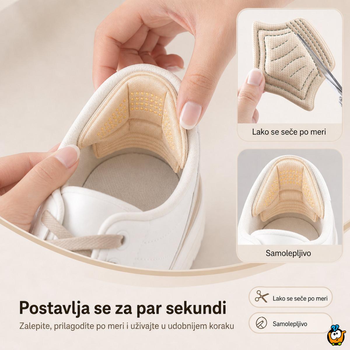 Samolepljivi jastučići za pete – protiv žuljanja, klizanja i trenja