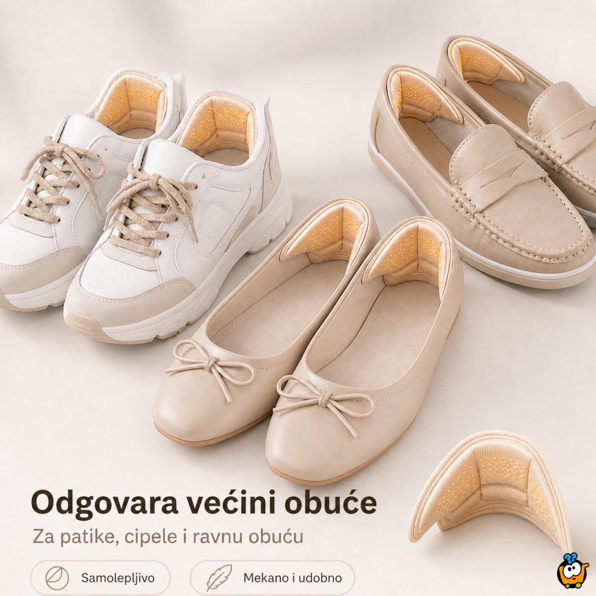 Samolepljivi jastučići za pete – protiv žuljanja, klizanja i trenja
