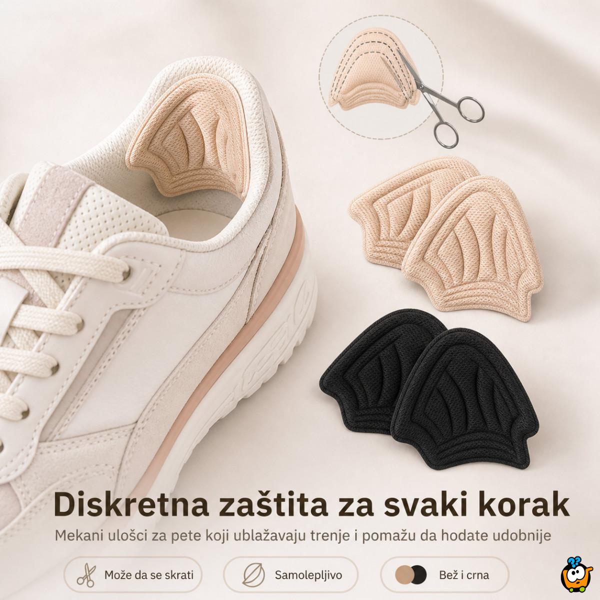 Samolepljivi jastučići za pete – protiv žuljanja, klizanja i trenja