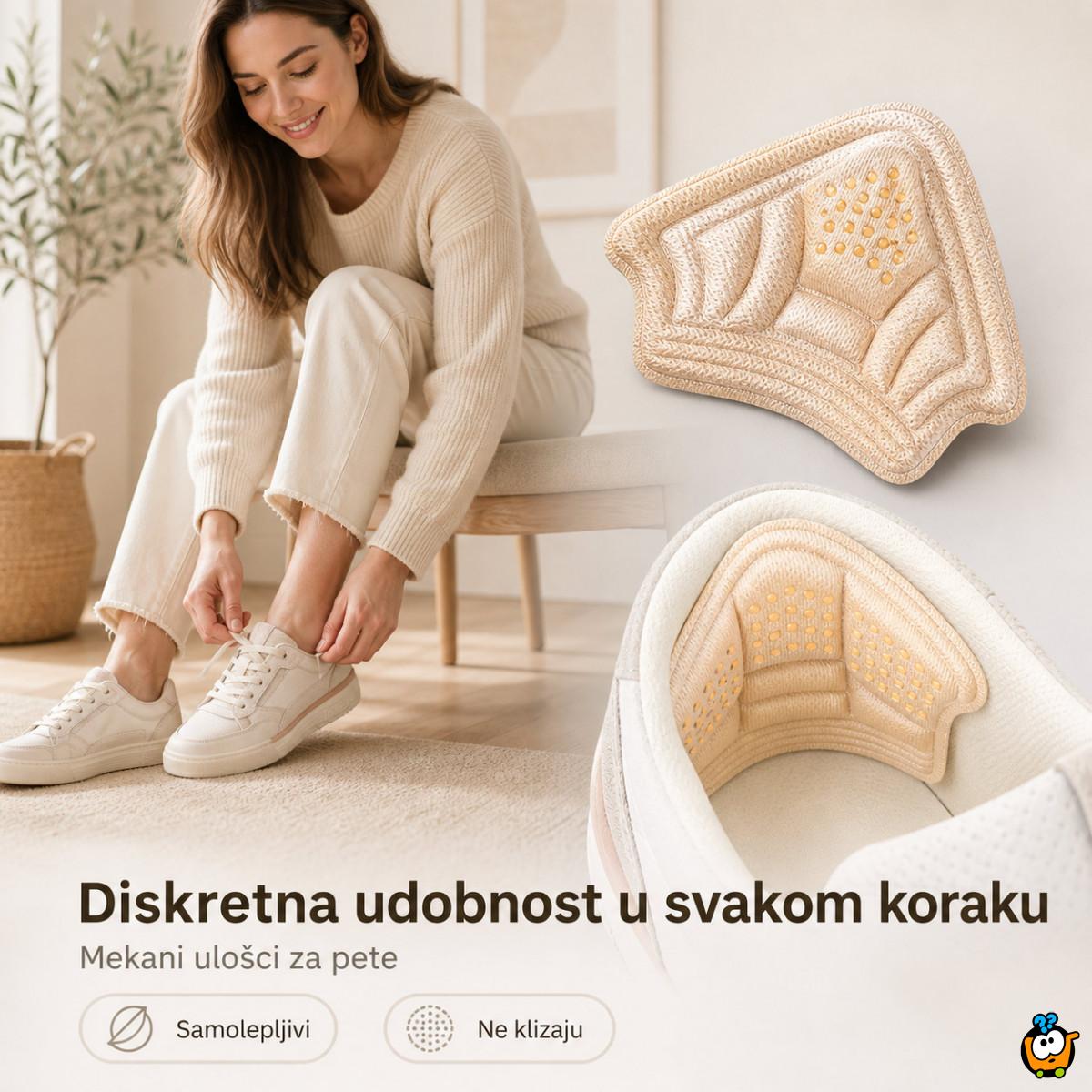 Samolepljivi jastučići za pete – protiv žuljanja, klizanja i trenja