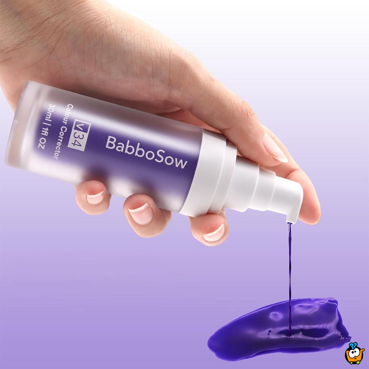 Ljubičasti serum za izbeljivanje zuba