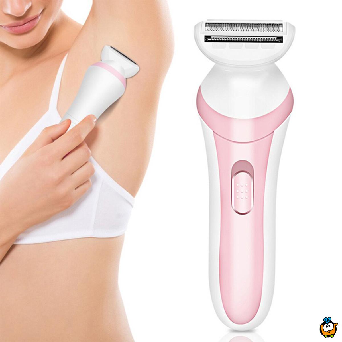 Ženski epilator za uklanjanje dlačica - za glatku i baršunastu kožu