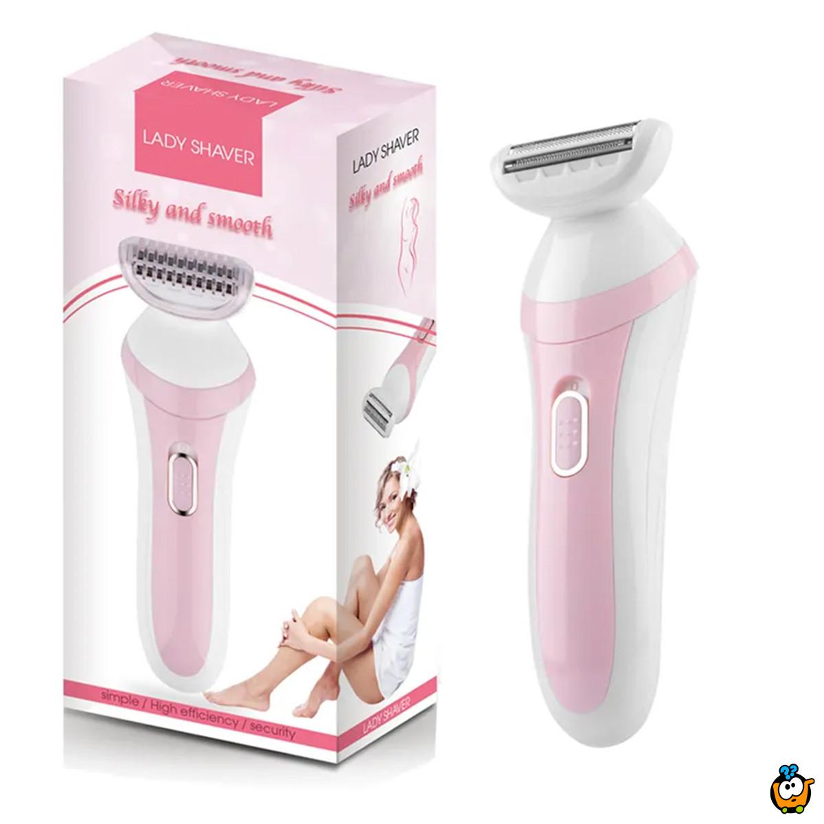 Ženski epilator za uklanjanje dlačica - za glatku i baršunastu kožu