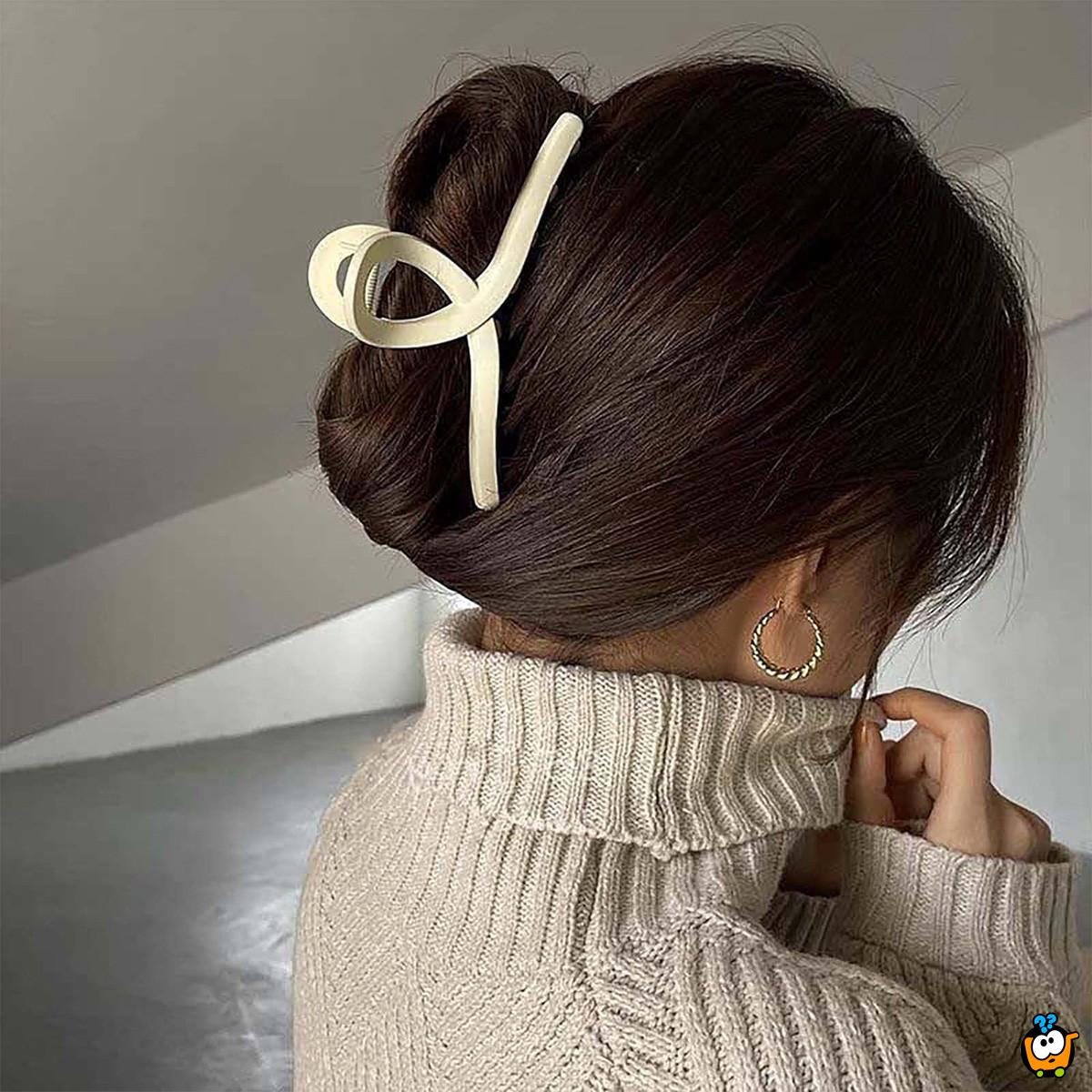 Simple hair clip – Elegantna šnala za kosu
