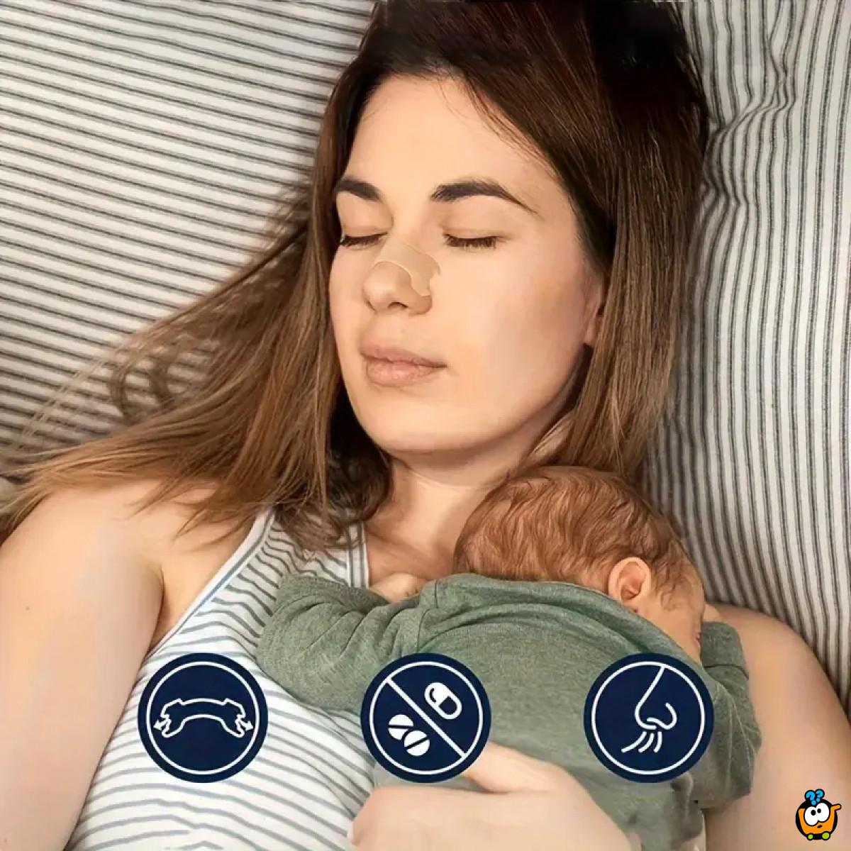 Trakice za nos protiv hrkanja i zapušenog nosa