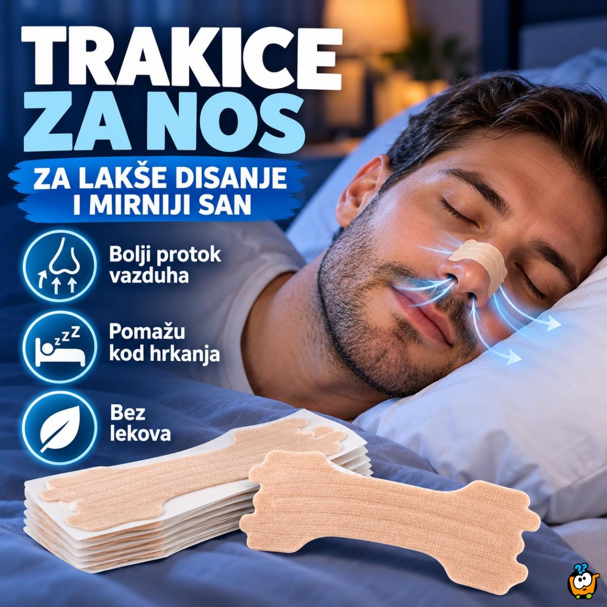 Trakice za nos protiv hrkanja i zapušenog nosa
