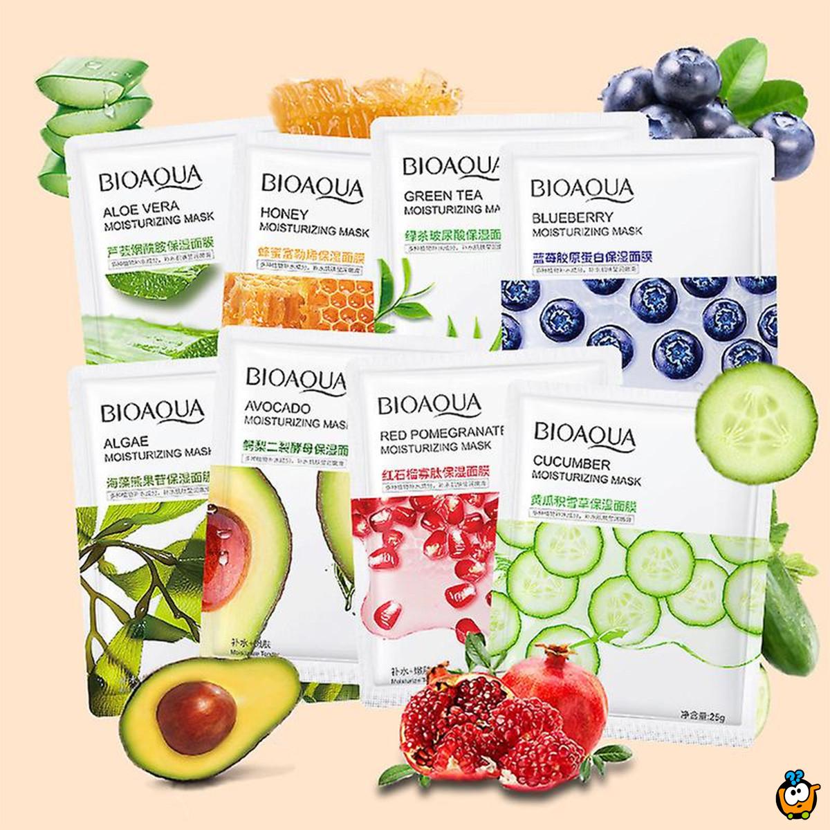Bioaqua maska za lice - za blistav ten
