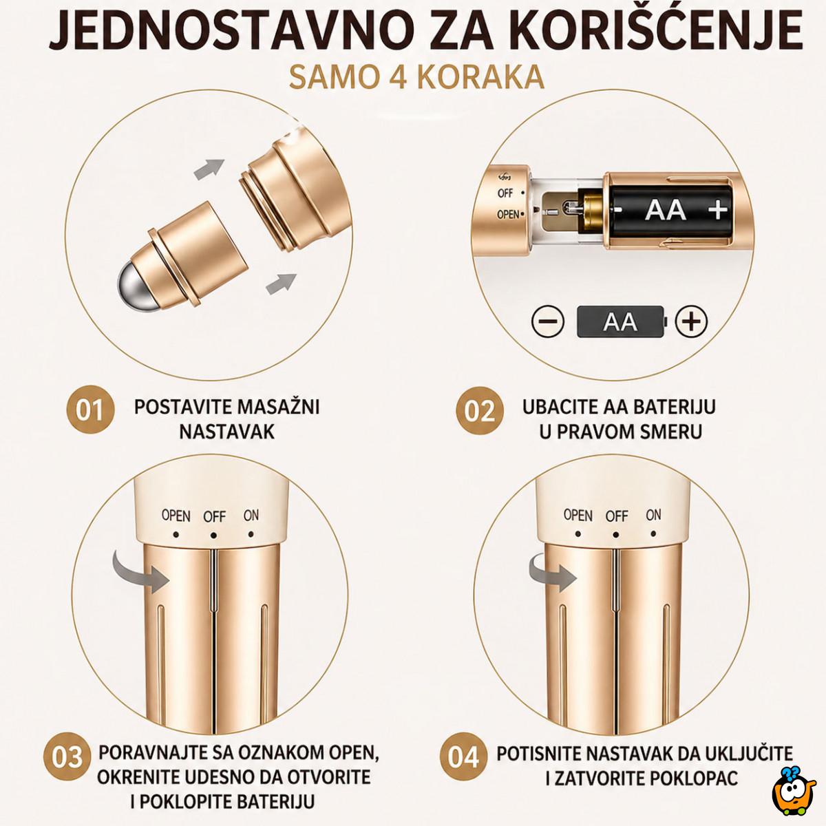 Anti-Age Masažer za Oči i Usne – Vidljivo Zategnuto Lice za Par Minuta