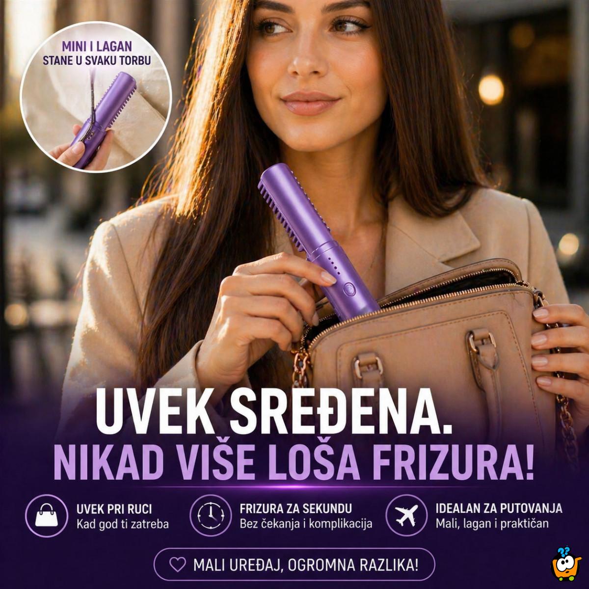 Prenosni Električni Češalj – Uvek sređena kosa bez truda, bilo gde