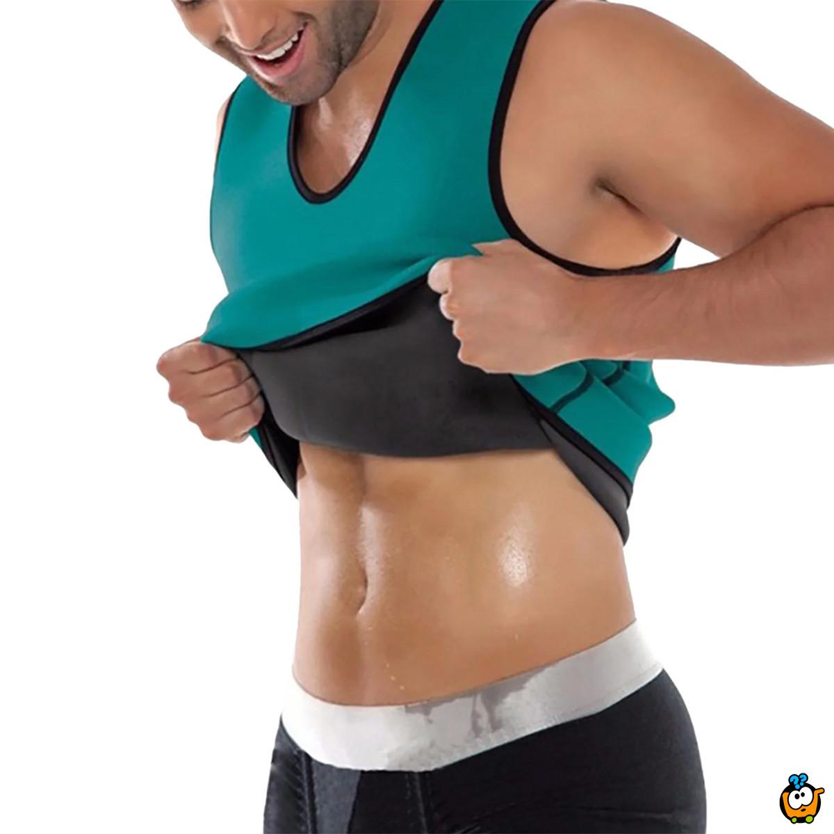 Sauna vest - Muški termo prsluk za znojenje i sagorevanje masti