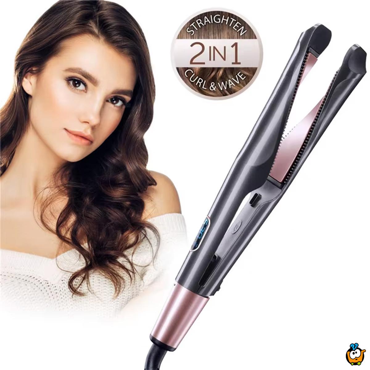 Twisted Hair - 2 u 1 presa i uvijač za kosu 