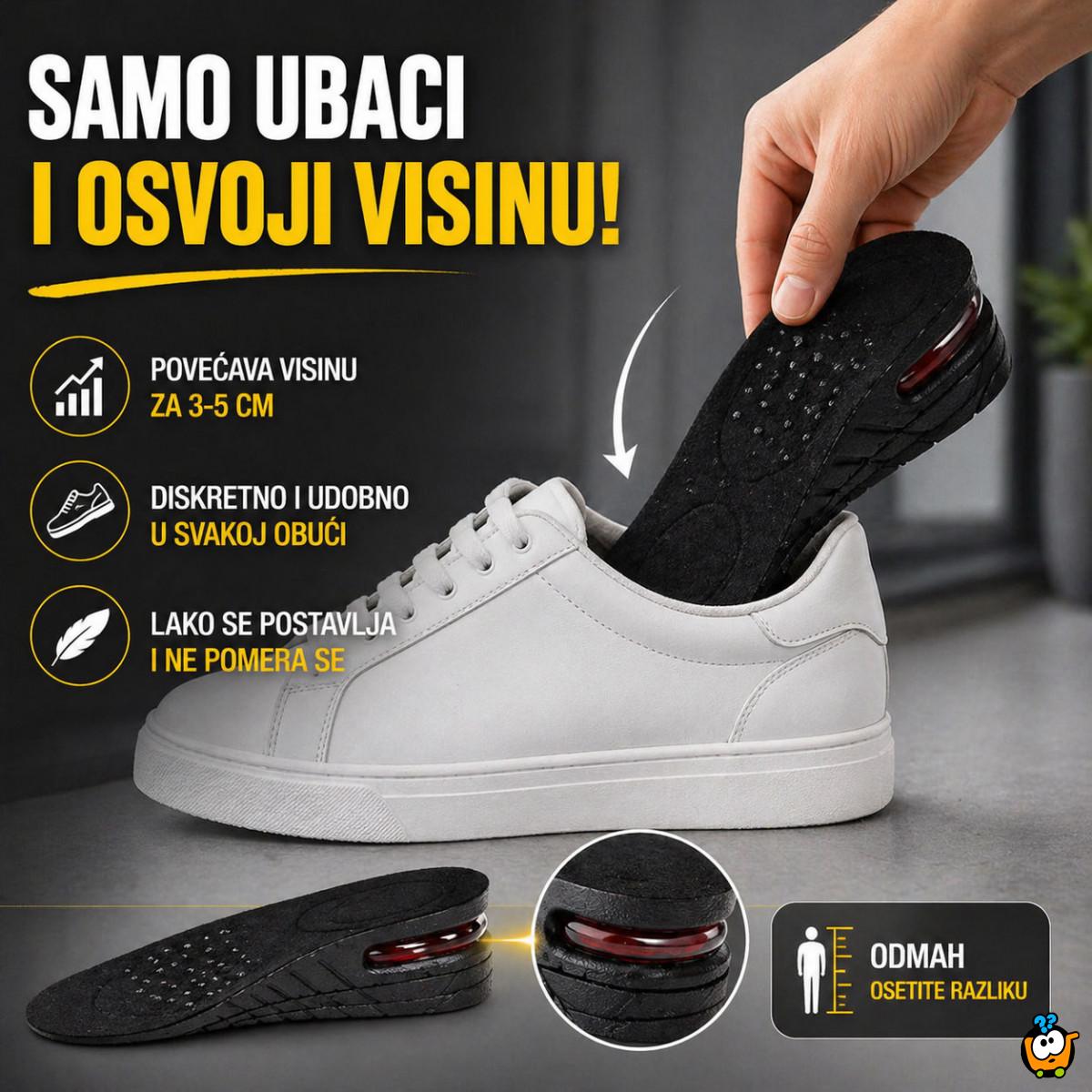 Air Comfort ulošci – povećajte visinu i samopouzdanje odmah