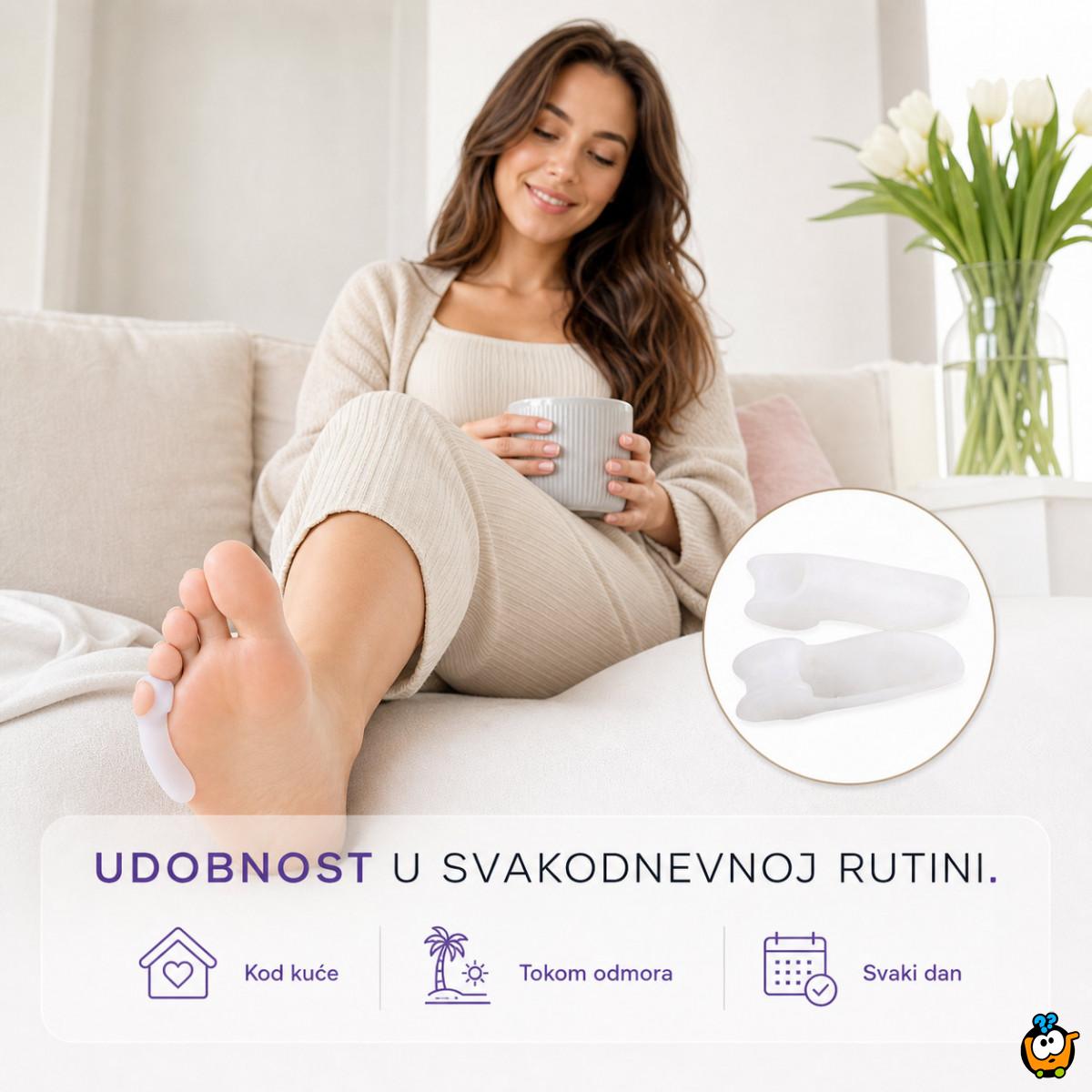 Pinky Toe silikonski separator za mali prst – protiv trenja i pritiska