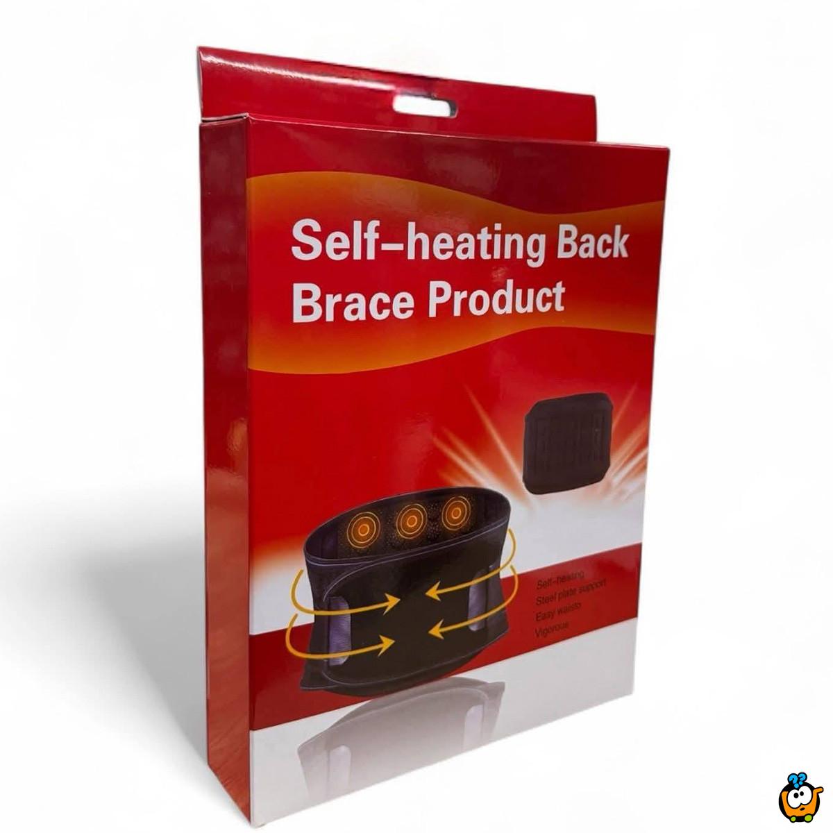 Samozagrevaći pojas - magnetna terapija i podrška za leđa