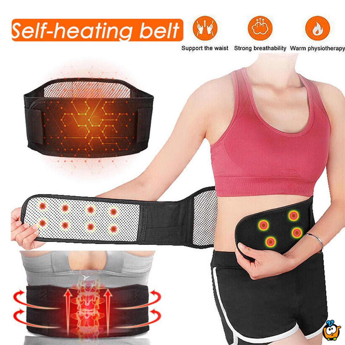 Samozagrevaći pojas - magnetna terapija i podrška za leđa