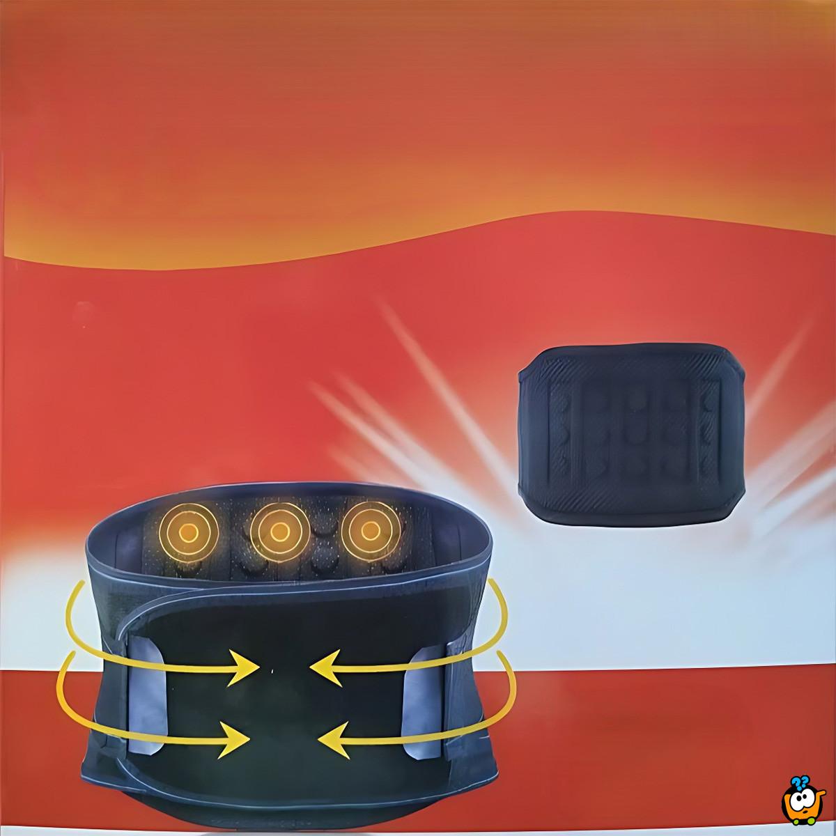 Samozagrevaći pojas - magnetna terapija i podrška za leđa