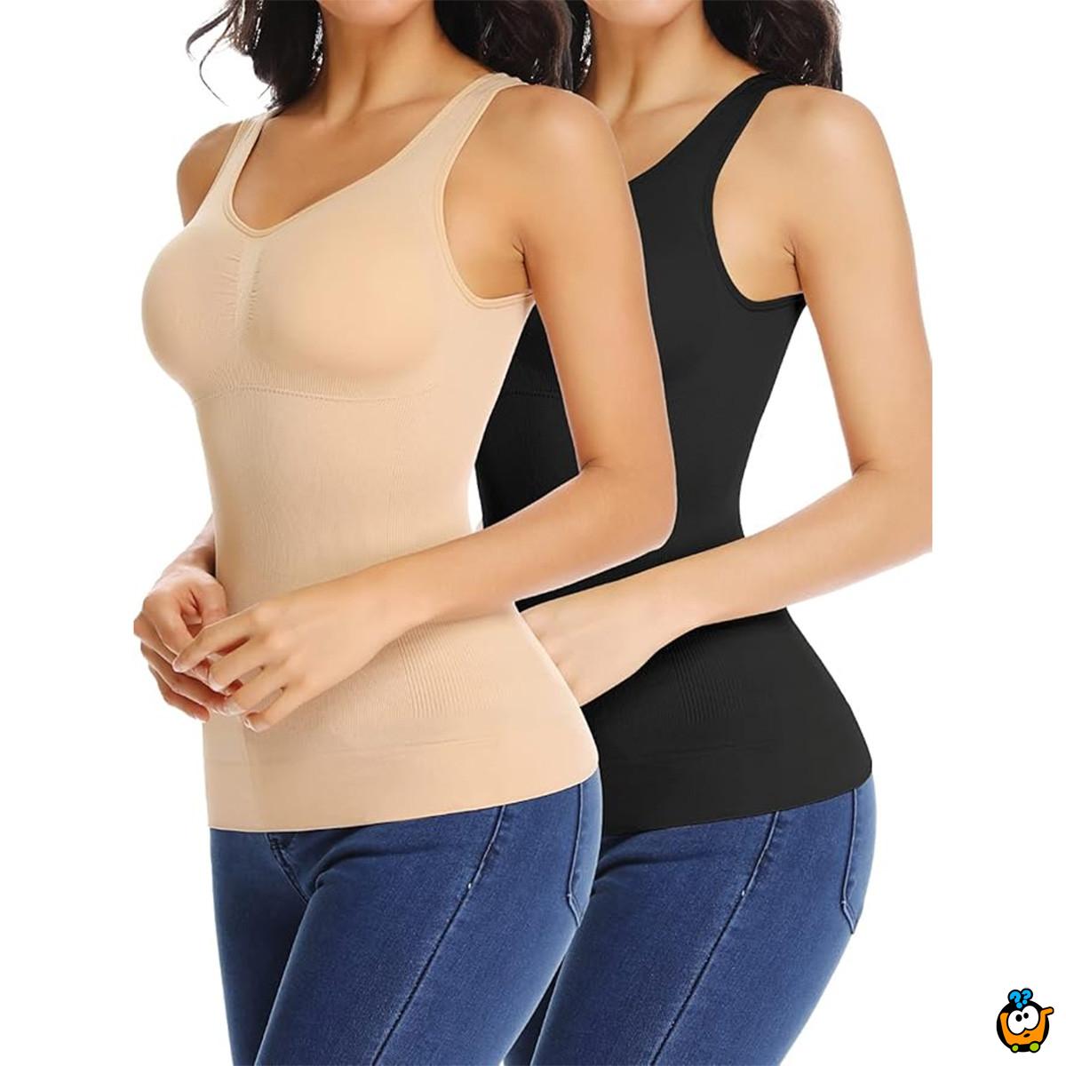 Ženska majica sa slimming efektom – oblikujte svoju siluetu