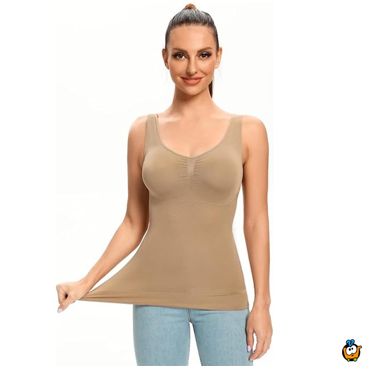 Ženska majica sa slimming efektom – oblikujte svoju siluetu