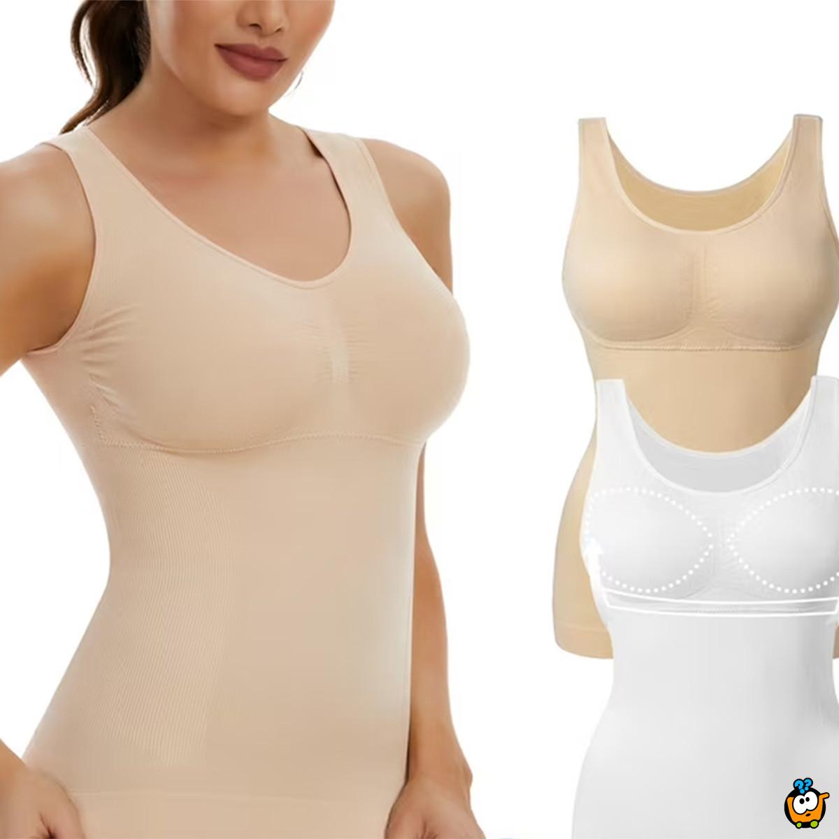 Ženska majica sa slimming efektom – oblikujte svoju siluetu