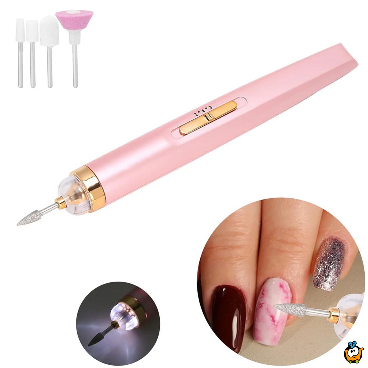 Nail Art Pro – Bežična olovka za manikir i pedikir sa LED svetlom