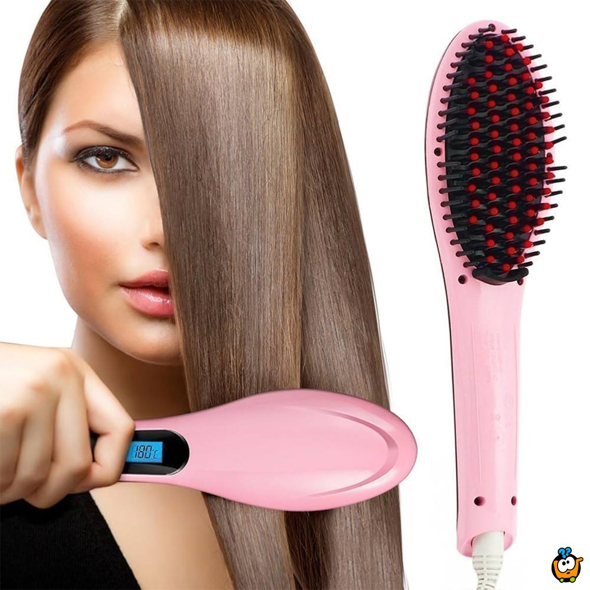 Fast Hair – keramička četka za trenutno ispravljanje kose