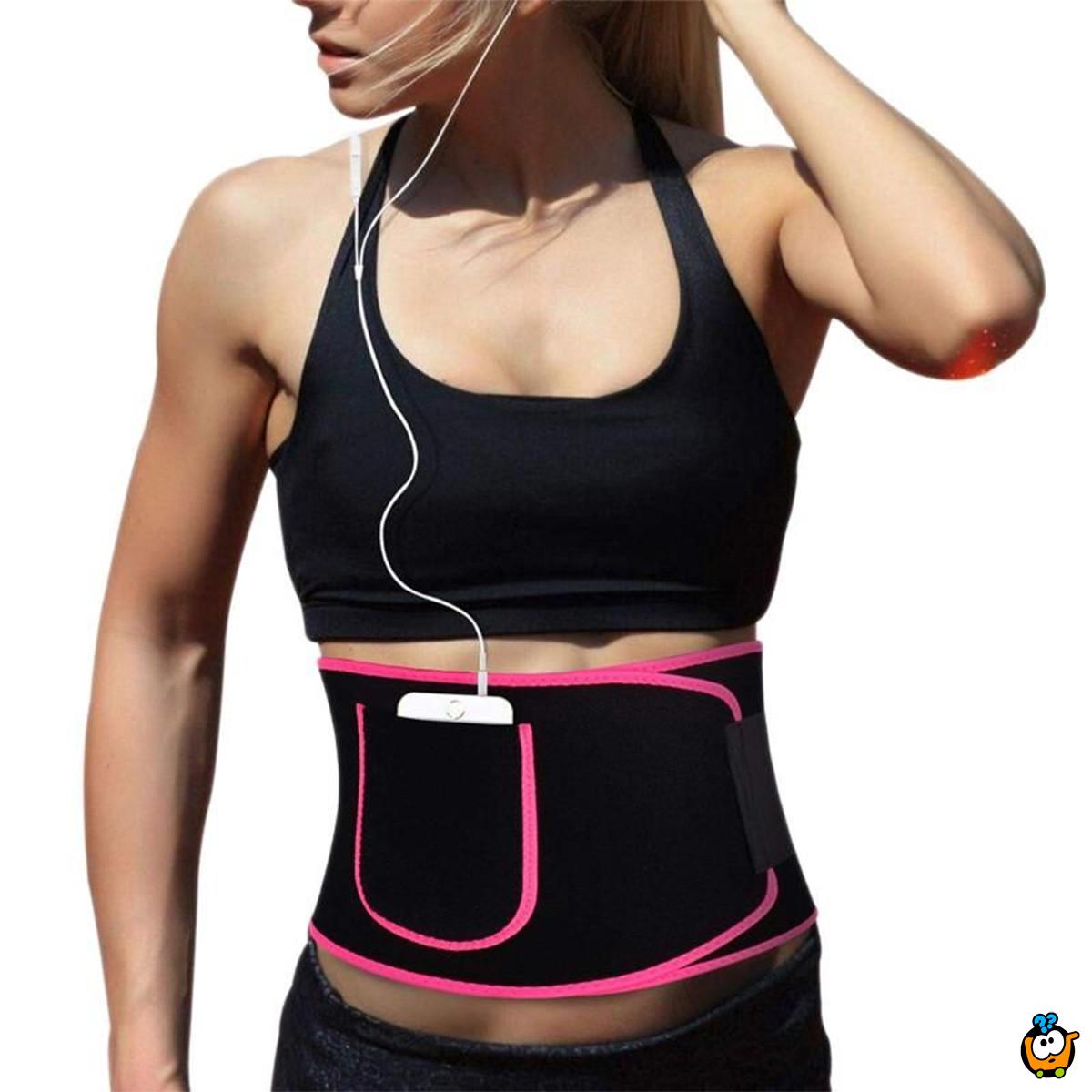 Neopren pojas sa džepom - za znojenje i podršku leđima