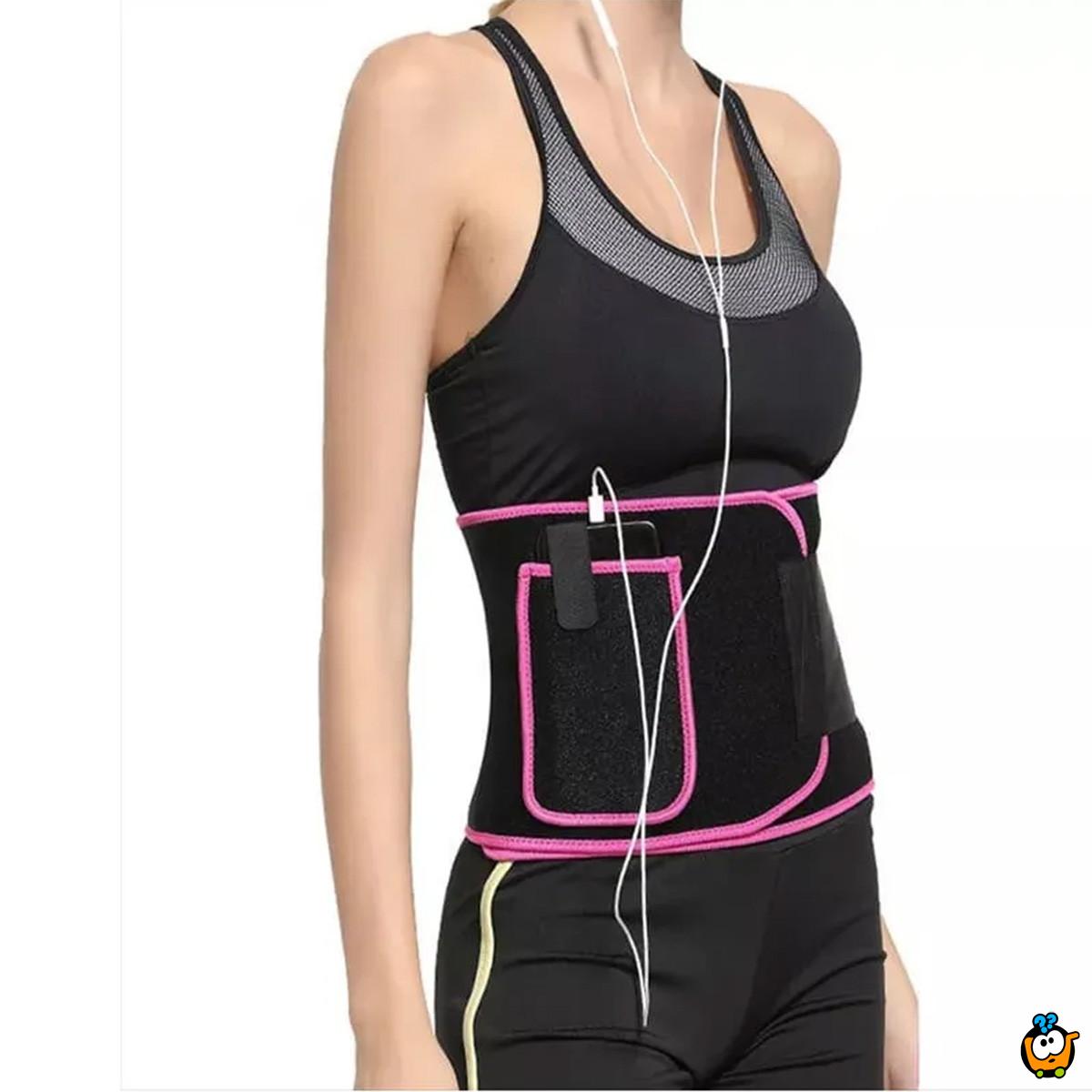 Neopren pojas sa džepom - za znojenje i podršku leđima