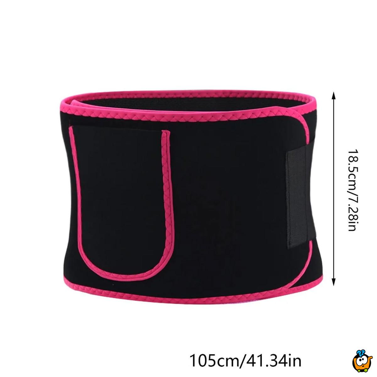 Neopren pojas sa džepom - za znojenje i podršku leđima