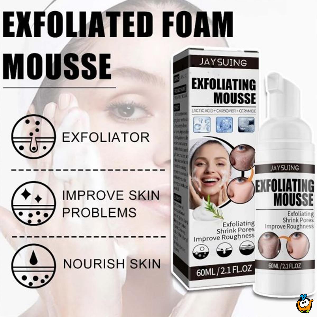 Exfoliating Mousse - Mekša, čistija i sjajnija koža