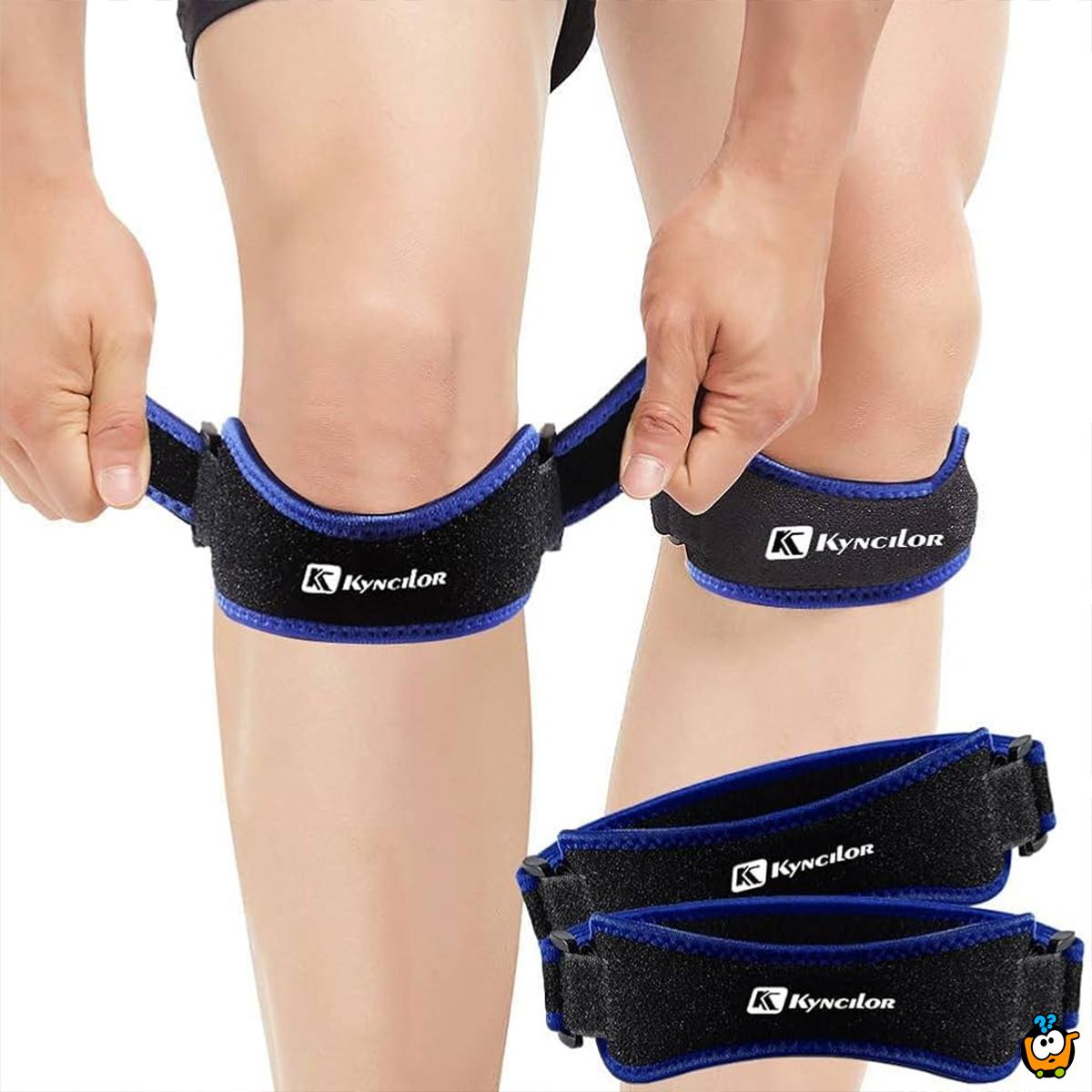 Soft knee - pojas za koleno   -   roze i plavo