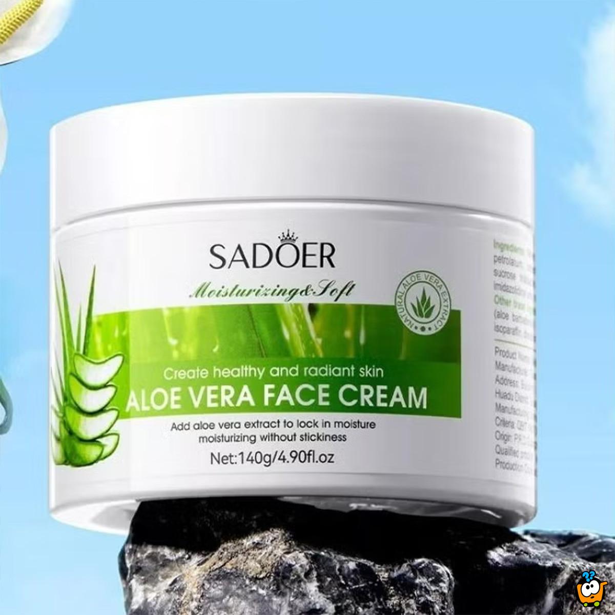 SADOER Aloe Vera – hidratantna i osvežavajuća krema za lice