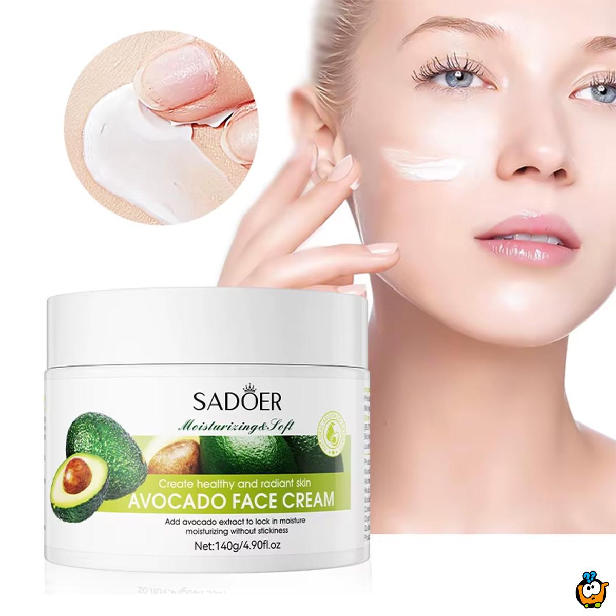SADOER Avocado - hidratantna krema za lice sa ekstraktom avokada