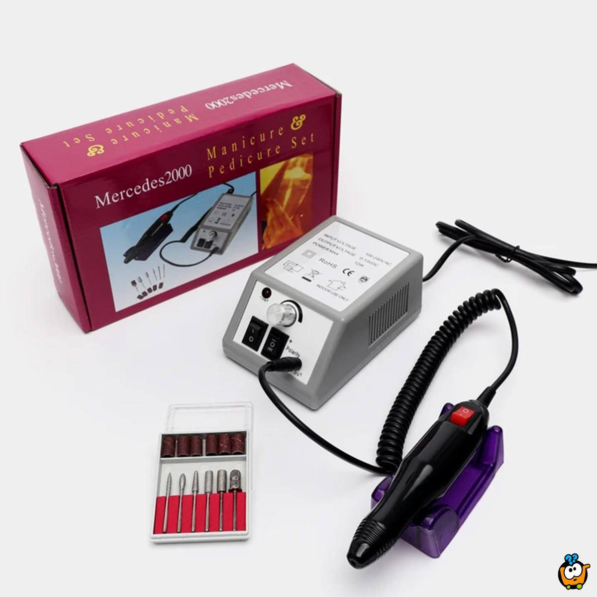 Profesionalna električna turpija za nokte – Manikir i pedikir set