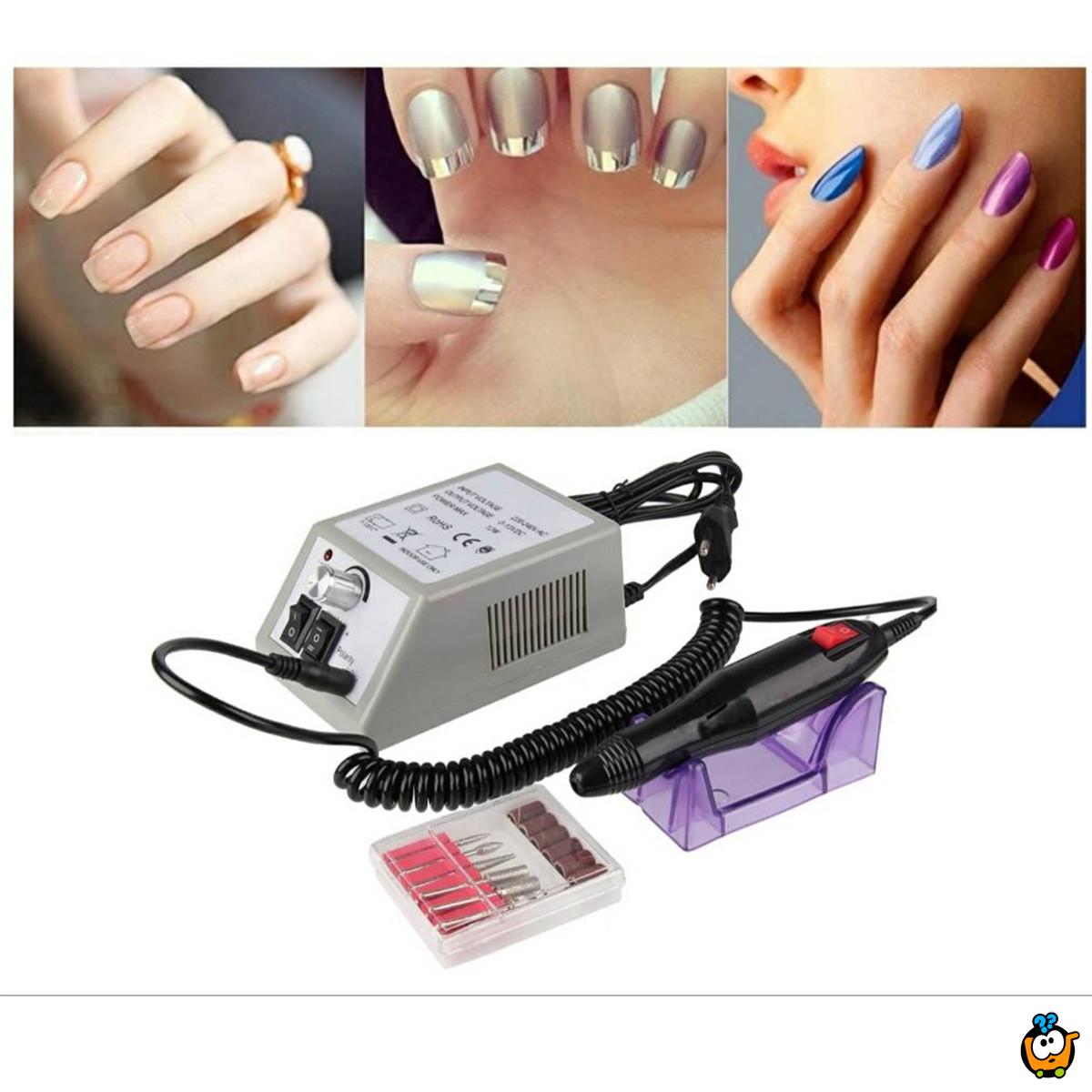 Profesionalna električna turpija za nokte – Manikir i pedikir set