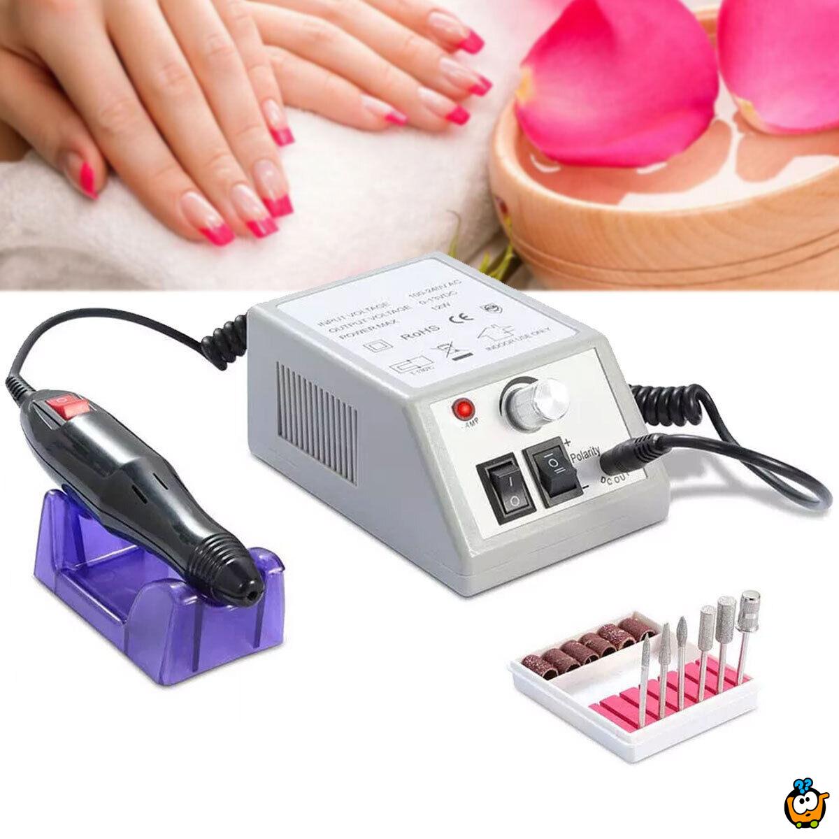 Profesionalna električna turpija za nokte – Manikir i pedikir set