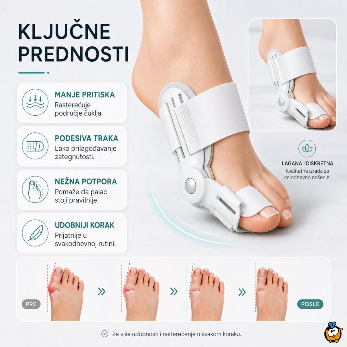 Longeta za čukljeve – manje pritiska, udobniji korak