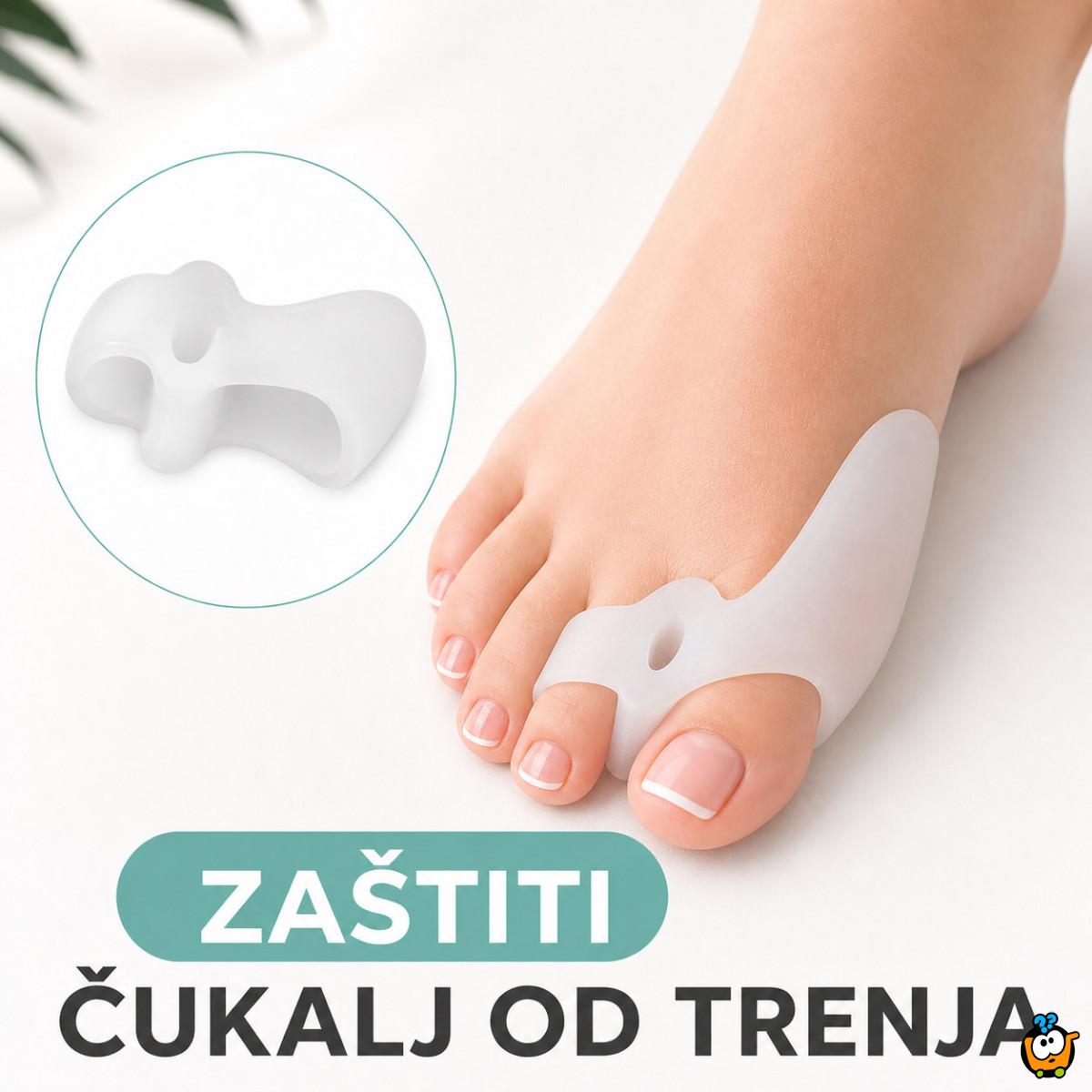 Silikonski separator za čukljeve – zaštita od trenja u obući