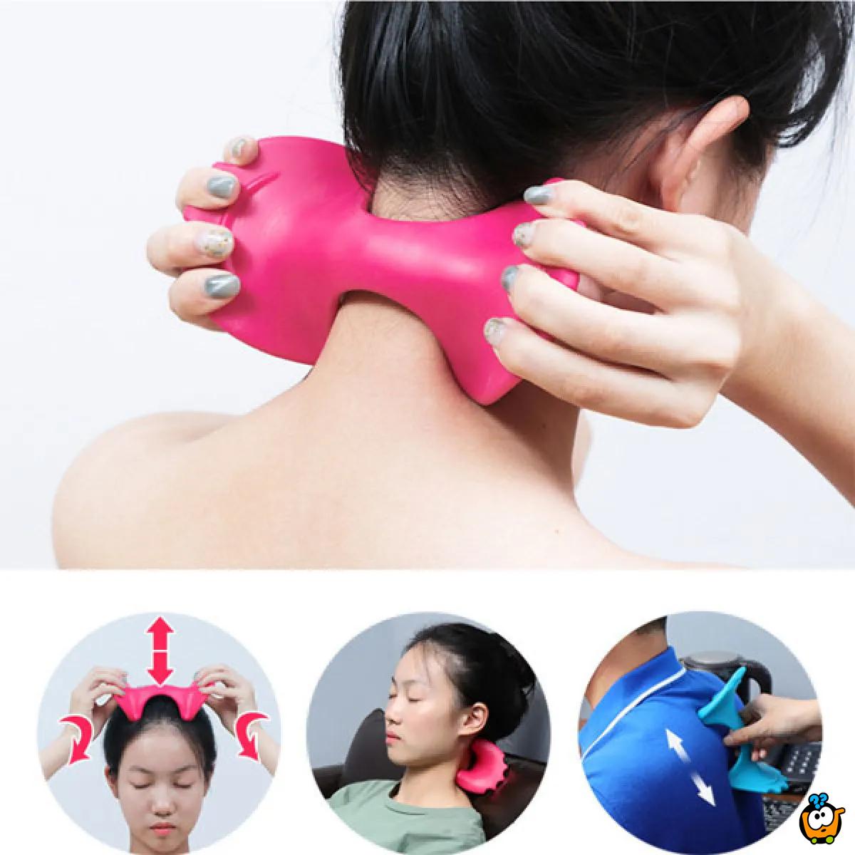 Neck relaxing massager – Fleksibilni masazer za vrat  i leđa