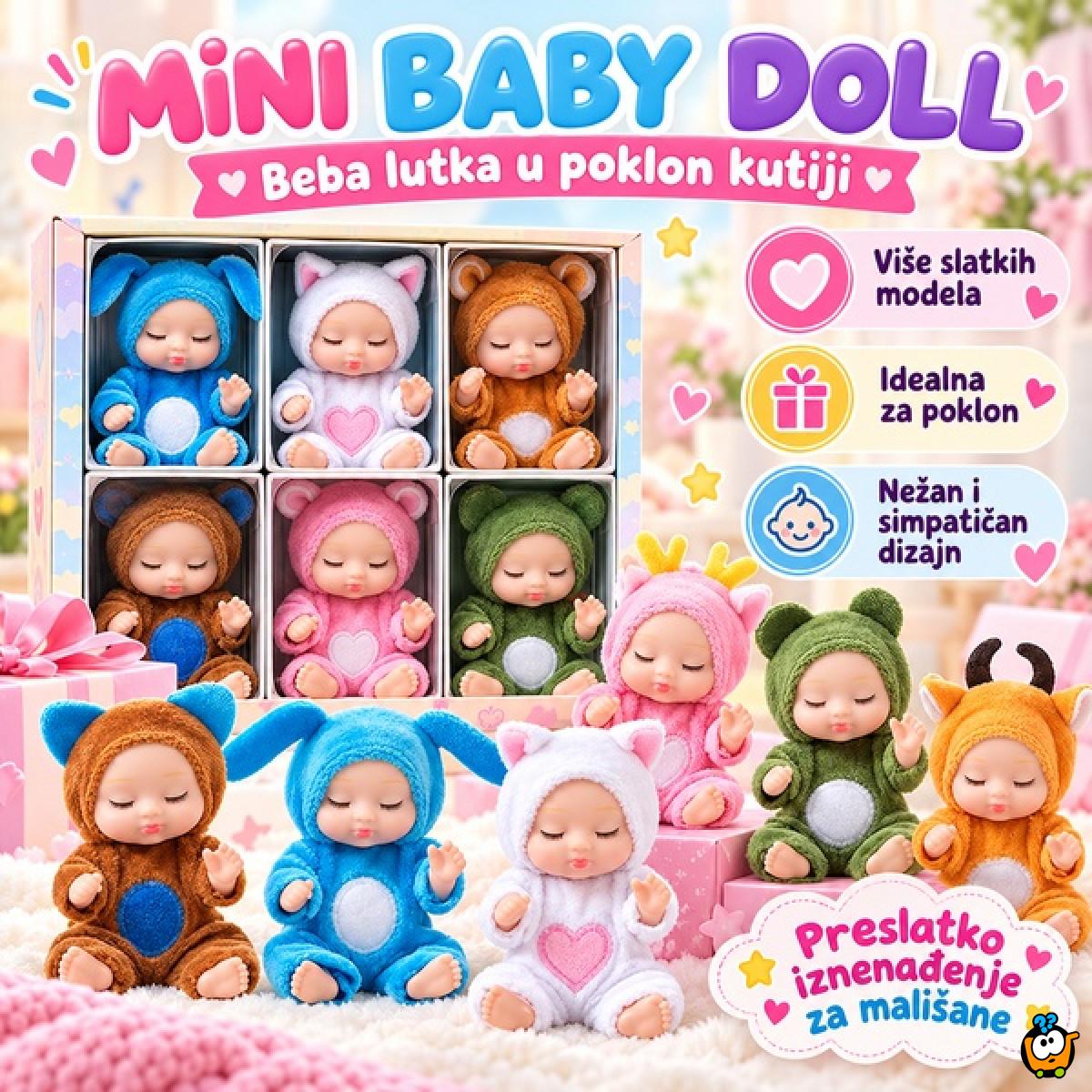 Mini Baby Doll - beba lutka u poklon kutiji