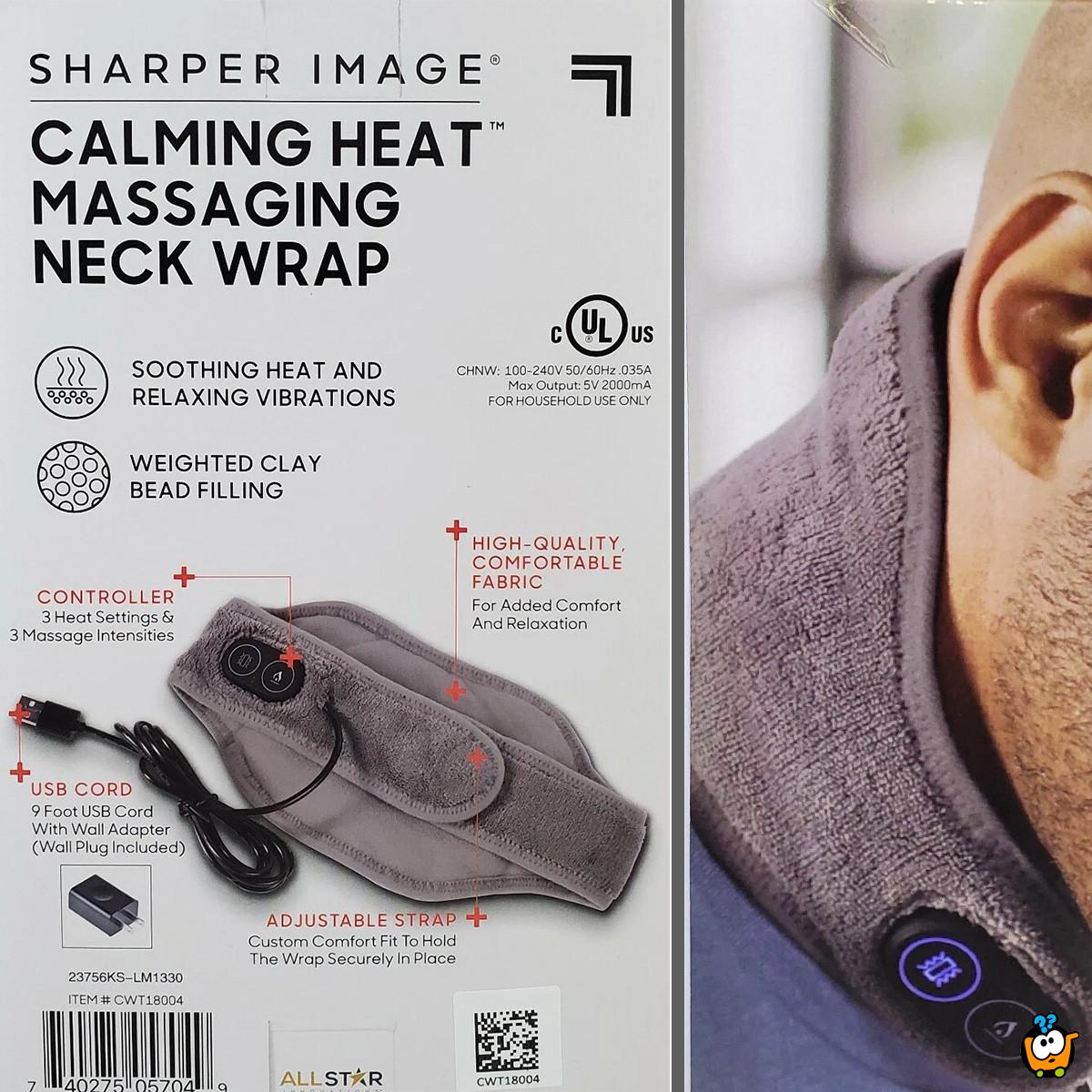 Calm wrap - relaks grejući masažer za vrat i ramena