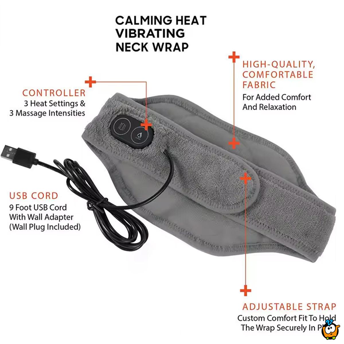 Calm wrap - relaks grejući masažer za vrat i ramena