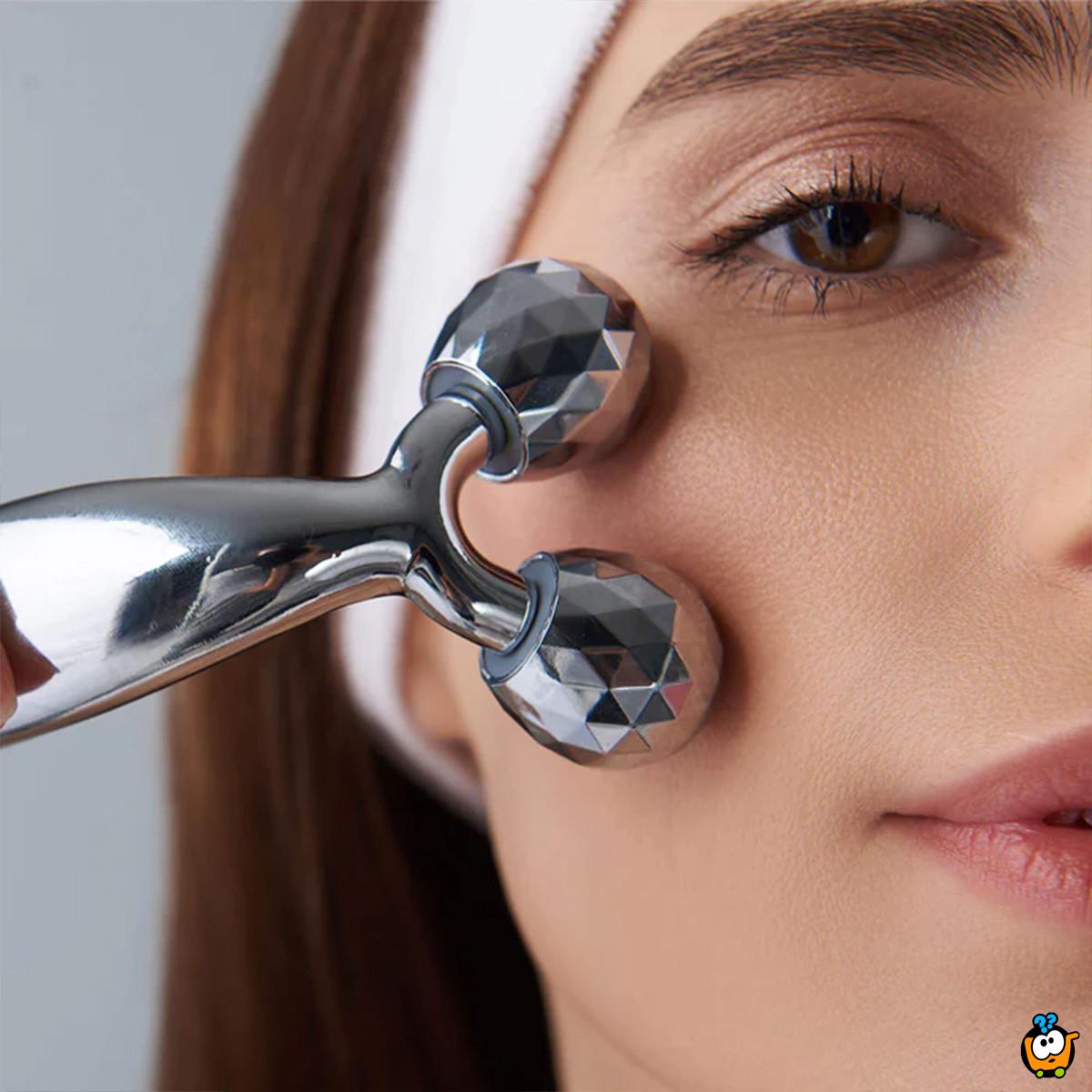 3D masažer za lice - za zategnutu i blistavu kožu