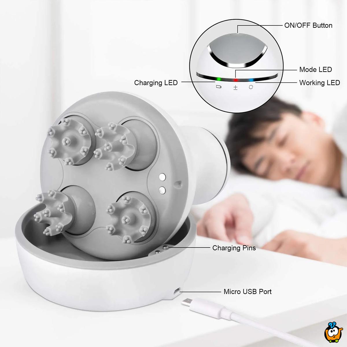 Pametni Skalp Masažer za masažu glave i stimulaciju rasta kose