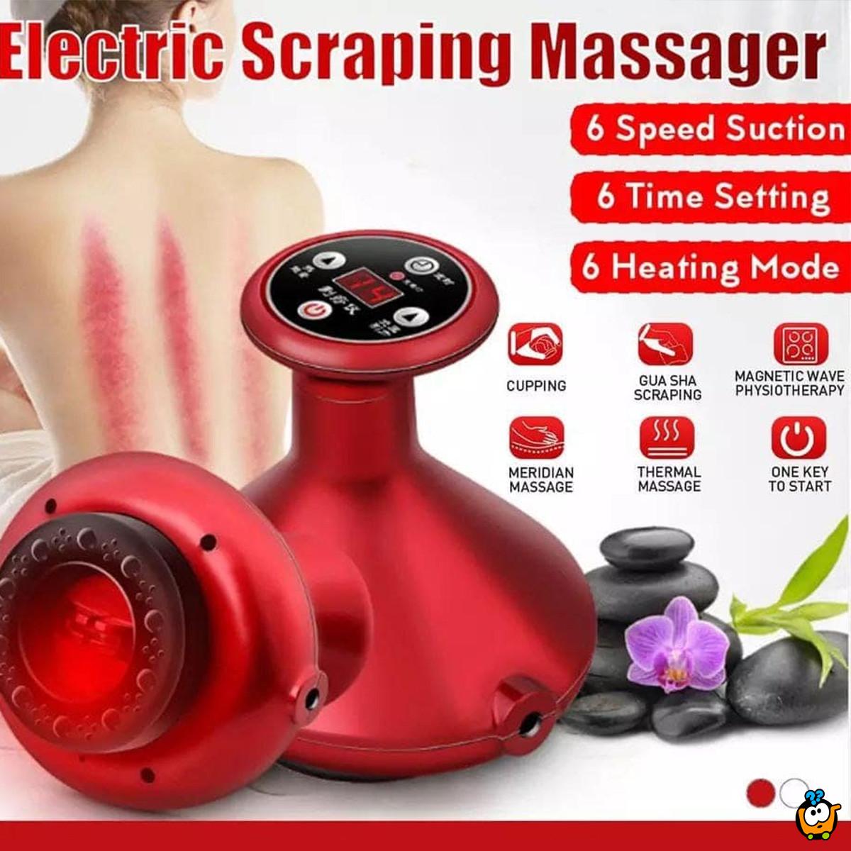 Električni vakuum masažer za opuštanje i detoksikaciju