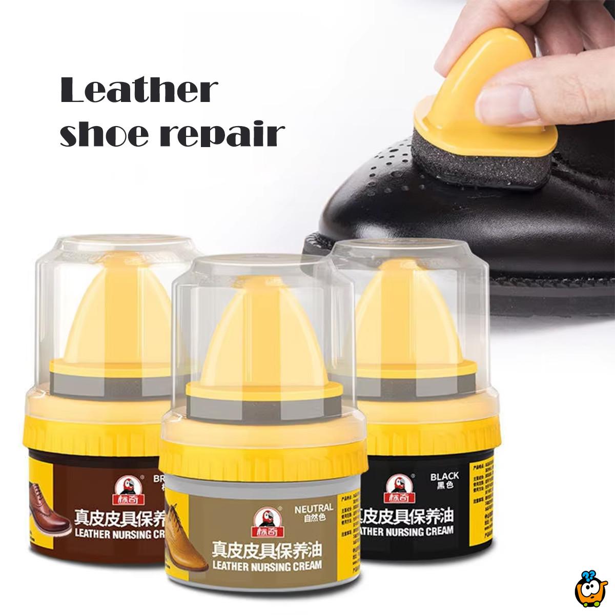 LeatherCare - krema za negu kožnih cipela sa aplikatorom